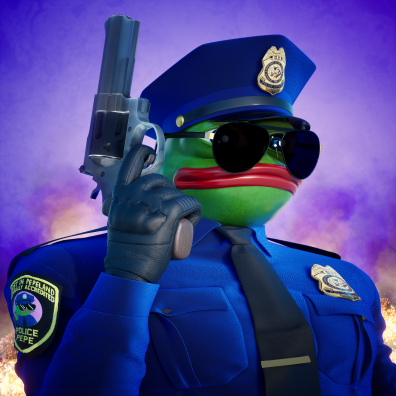 Cyber Police Frog