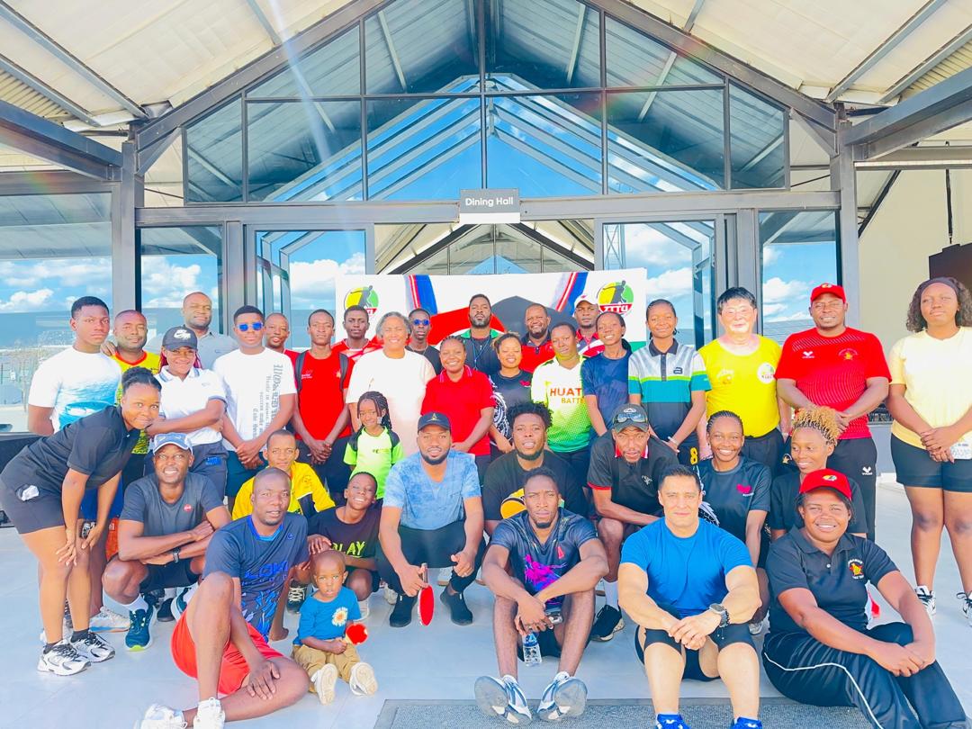 Zimbabwe Table Tennis Union community gathering — players, coaches, officials and family